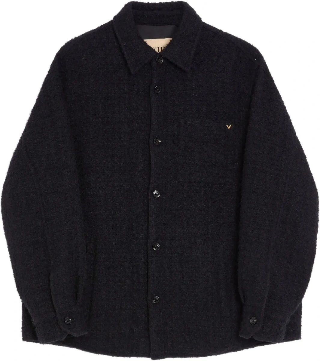 Jacheta Textured high-neck Jacket - Img 8