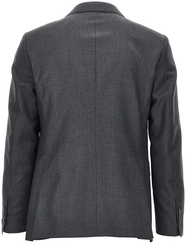 Jacheta Virgin wool two-pieces tailored suit - Img 3