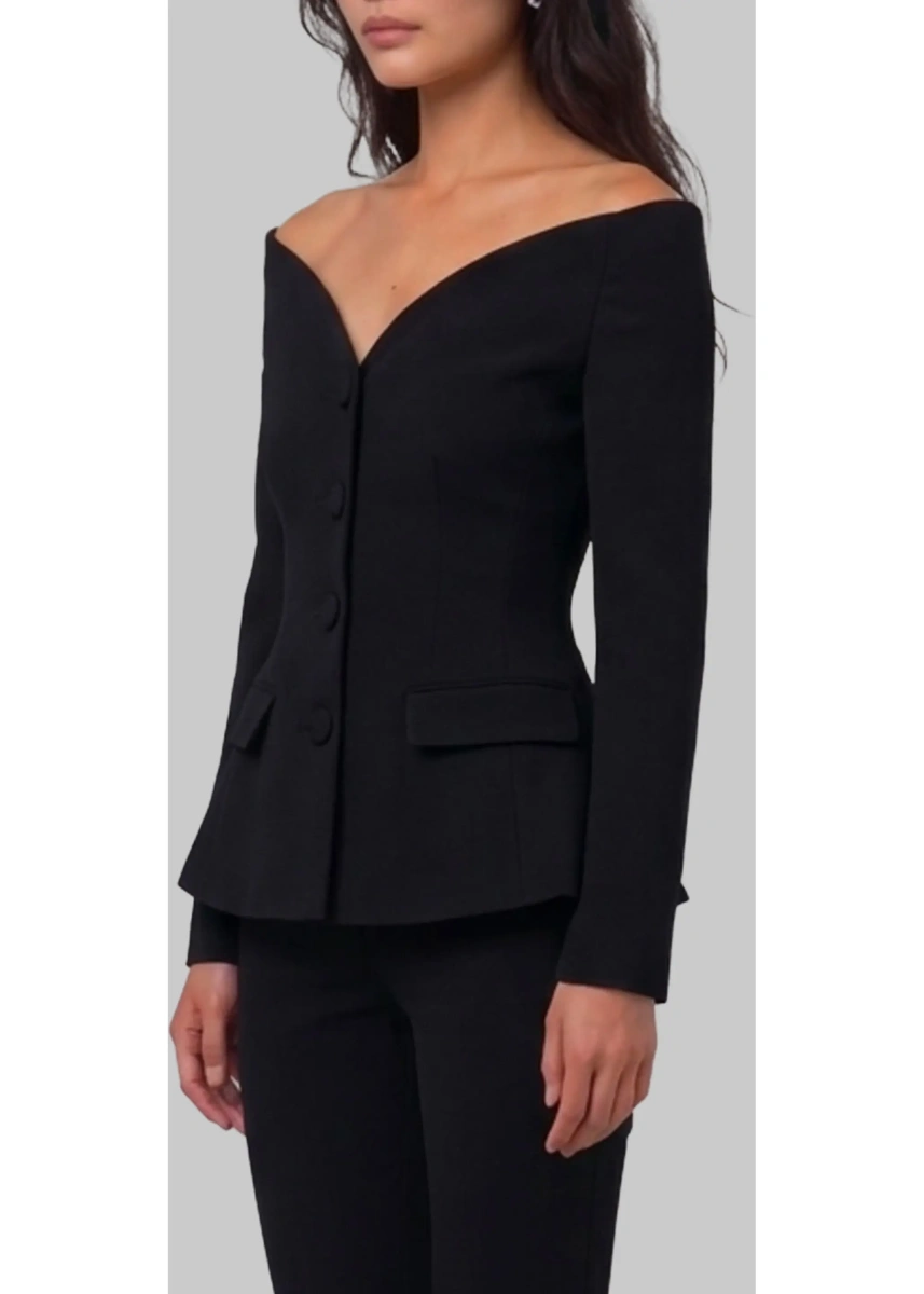 Jacheta Wool Crepe Jacket - Img 2