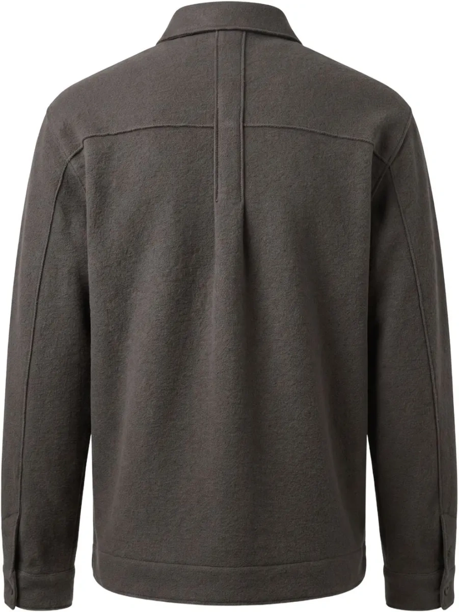 Jacheta Wool jacket with epaulettes - Img 2