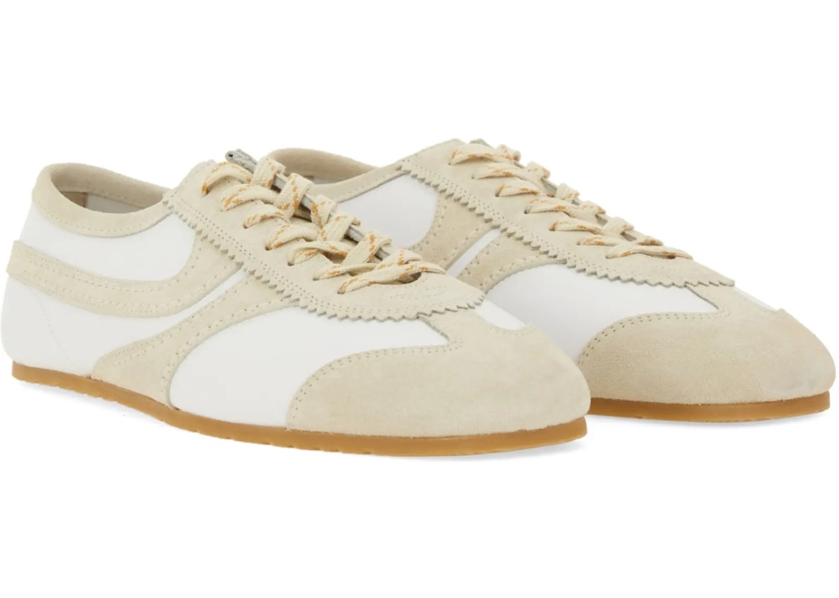Leather And Suede Sneaker - Img 2