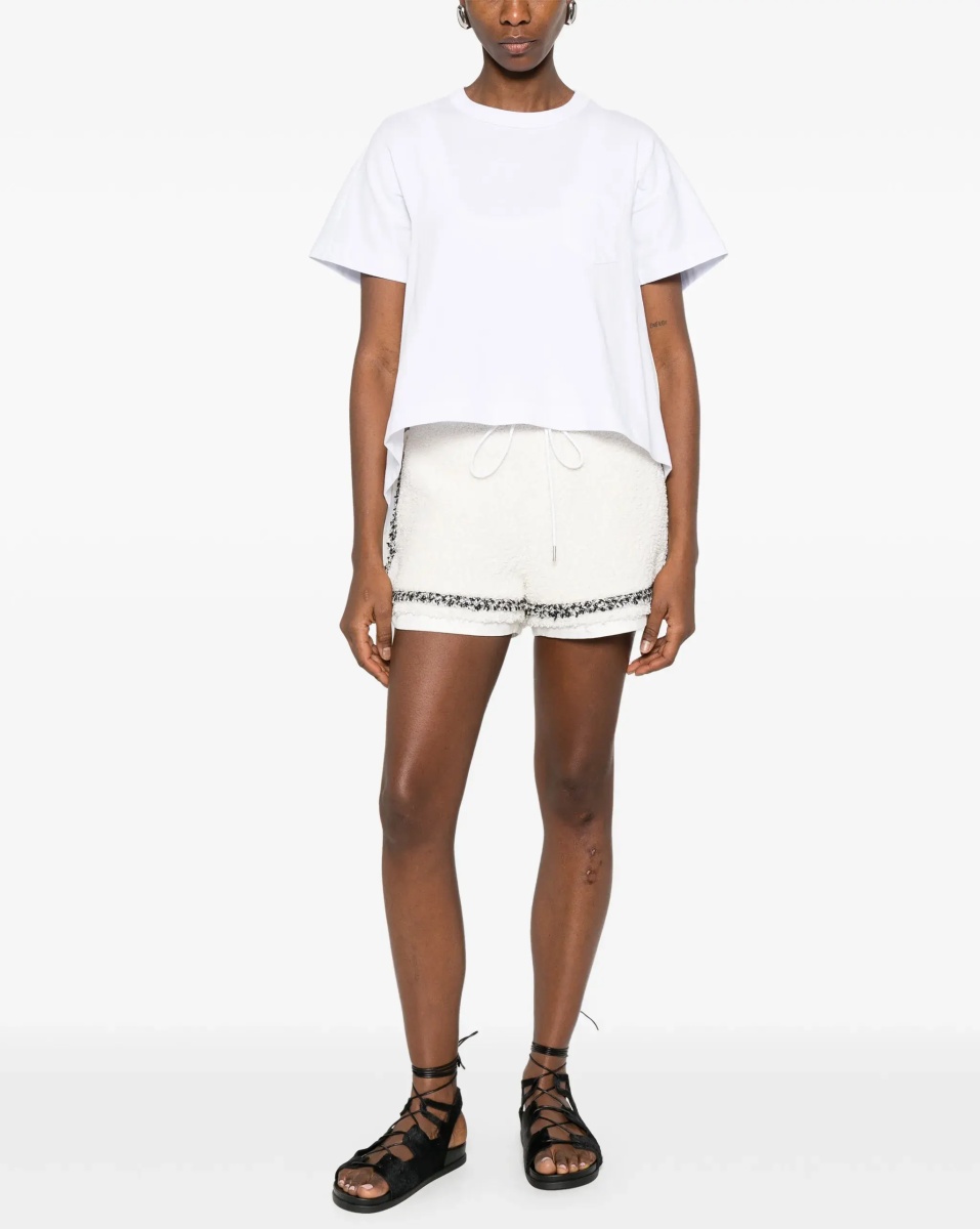 Light Weight Denim x Cotton Jersey T-shirt - Img 2