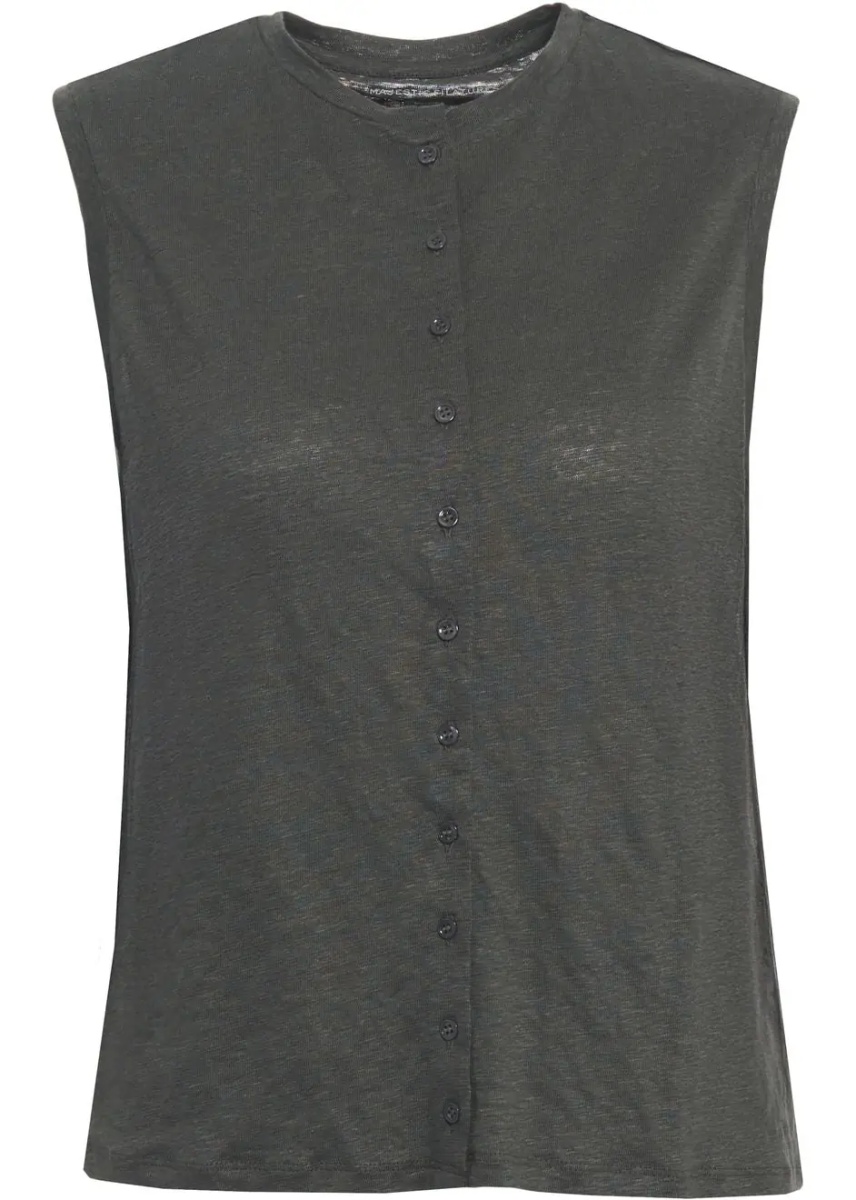 Maiou Linen blend top - Img 2