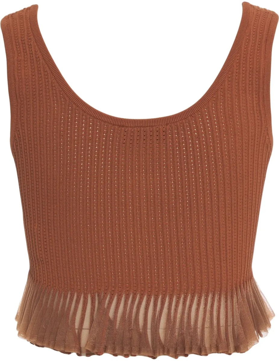 Maiou Openwork knit top - Img 3