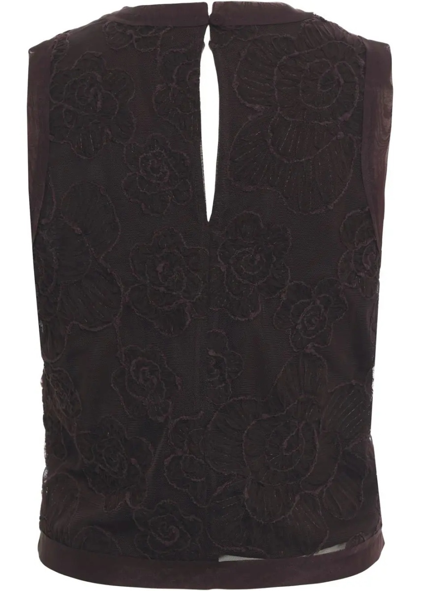 Maiou Top with floral embroidery 'Daysee' - Img 3