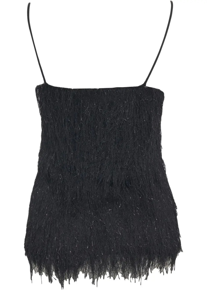 Maiou Top with fringe details - Img 3
