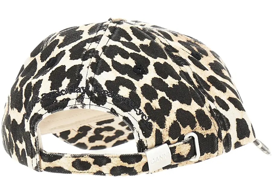 Manusi Leopard-print organic cotton baseball hat - Img 3