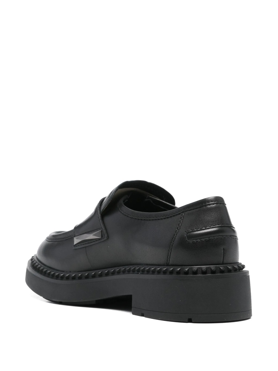 Mocasini ASH negri din piele - Img 3