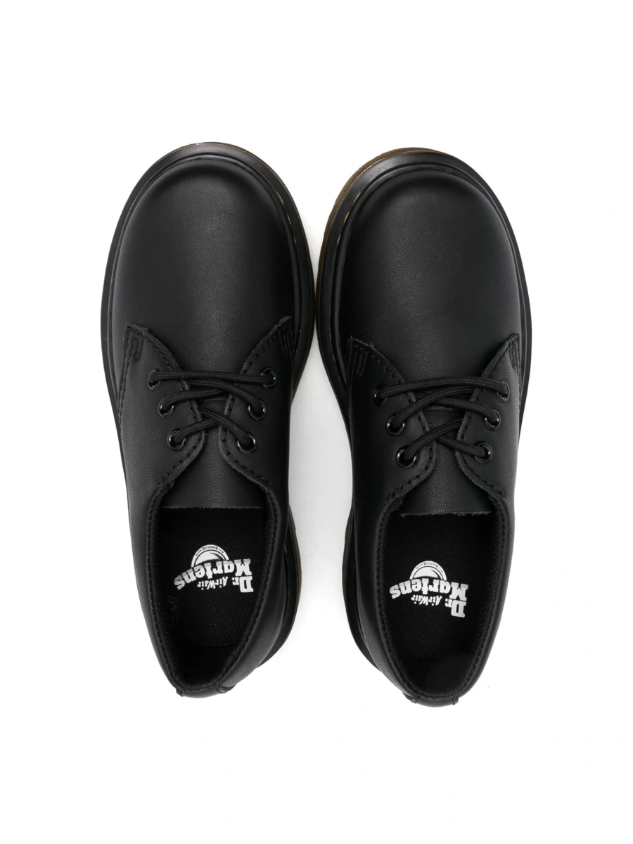 Mocasini Dr. Martens negri din piele - Img 3