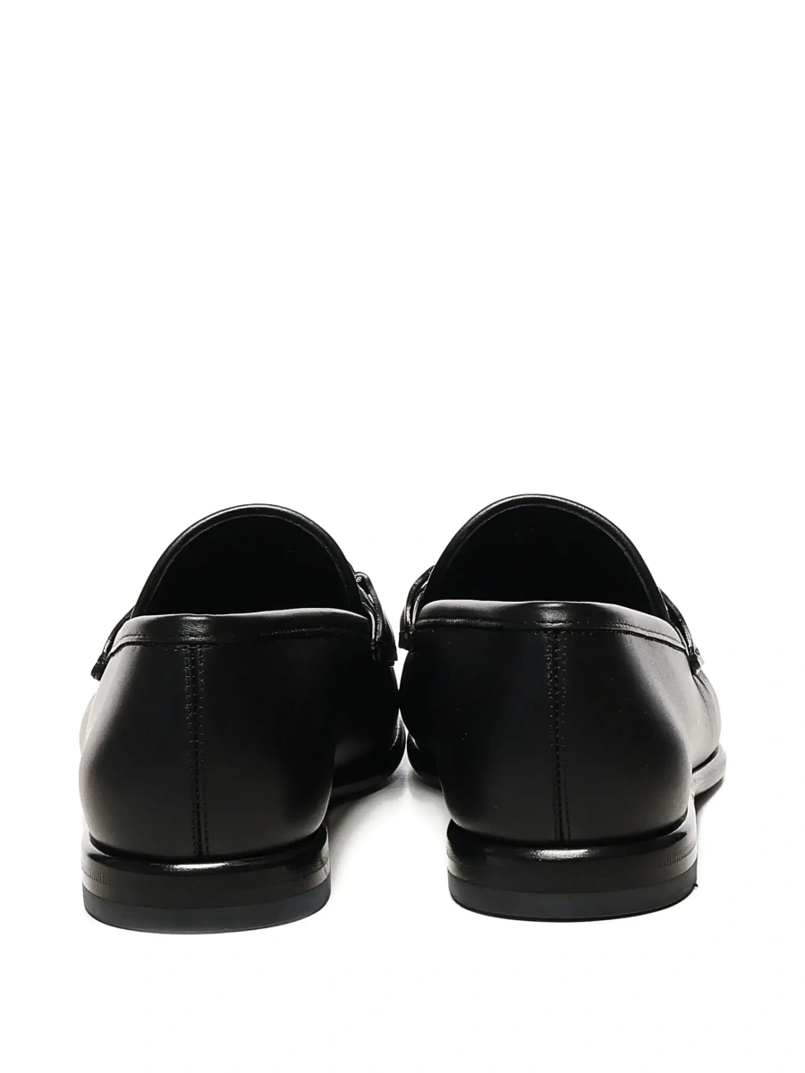 Mocasini Ferragamo negri din piele 'Avril' - Img 6