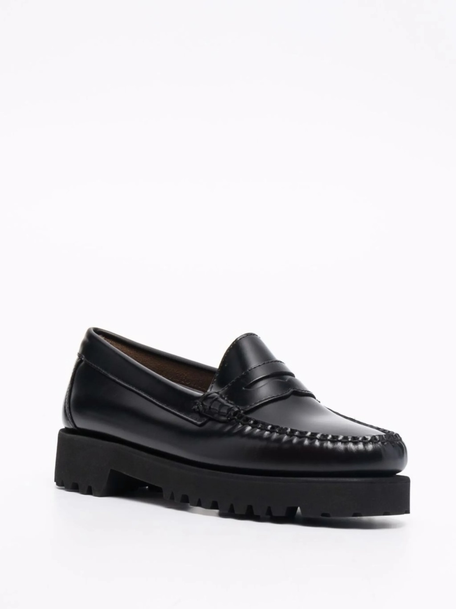 Mocasini G.H. BASS negri din piele - Img 2