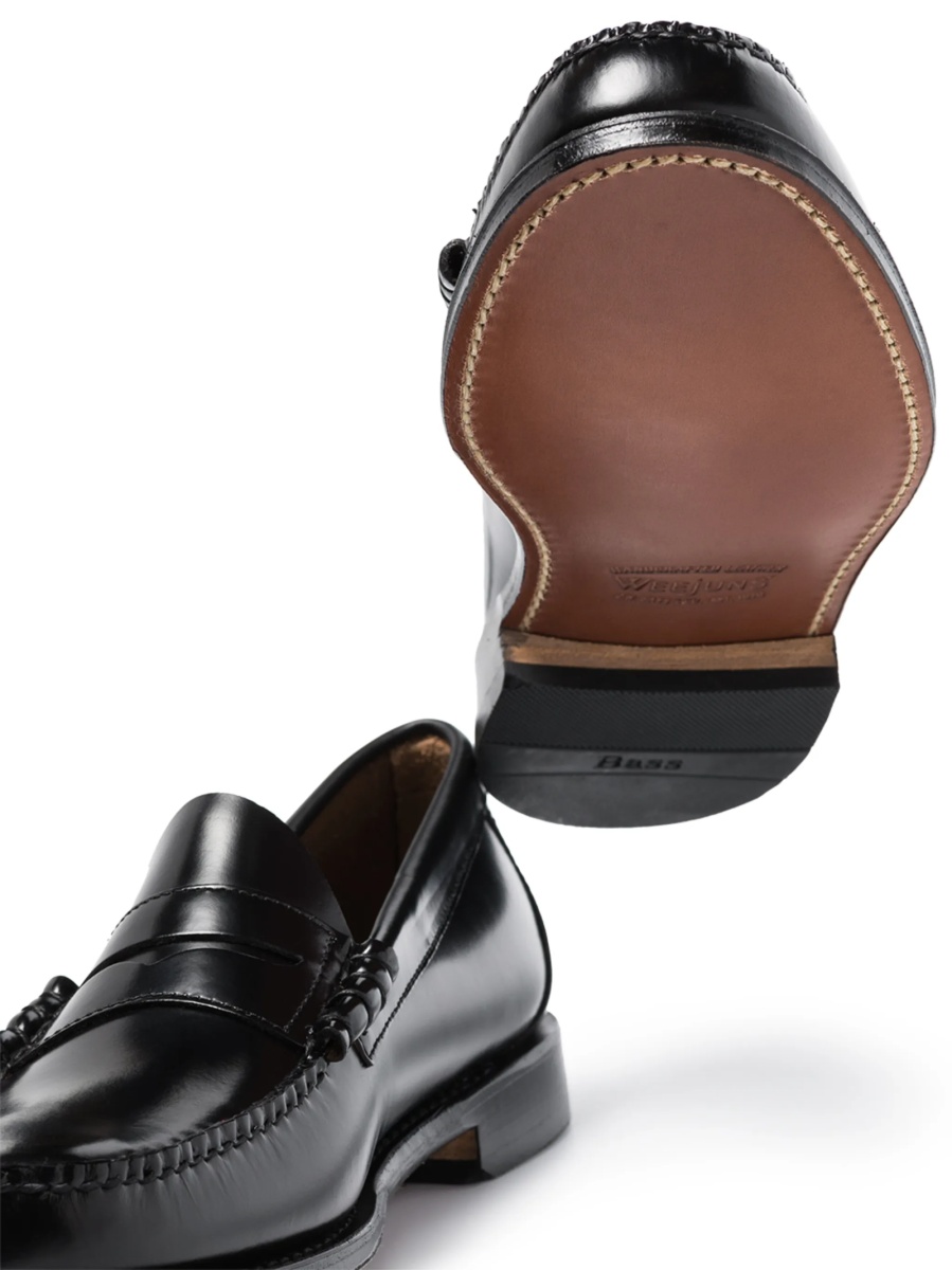 Mocasini G.H. BASS negri din piele - Img 2