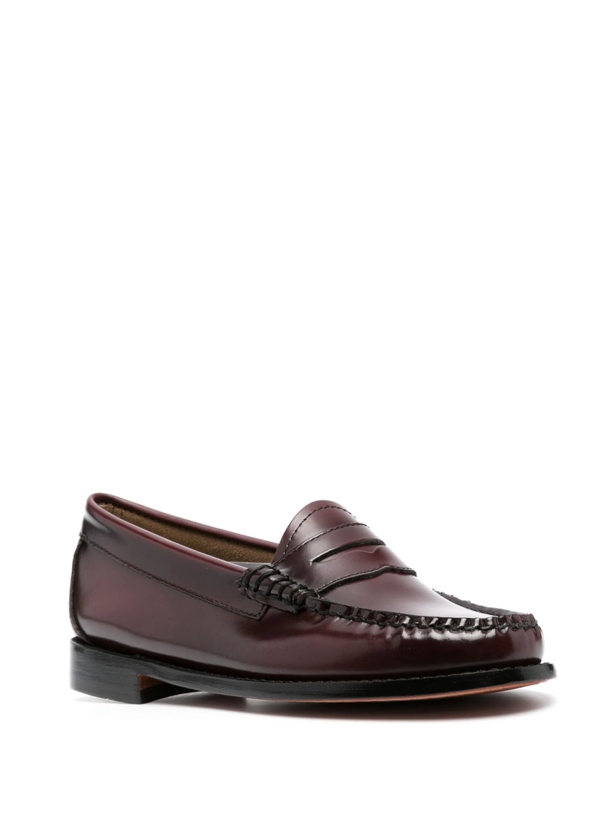Mocasini G.H. BASS rosii din piele - Img 2