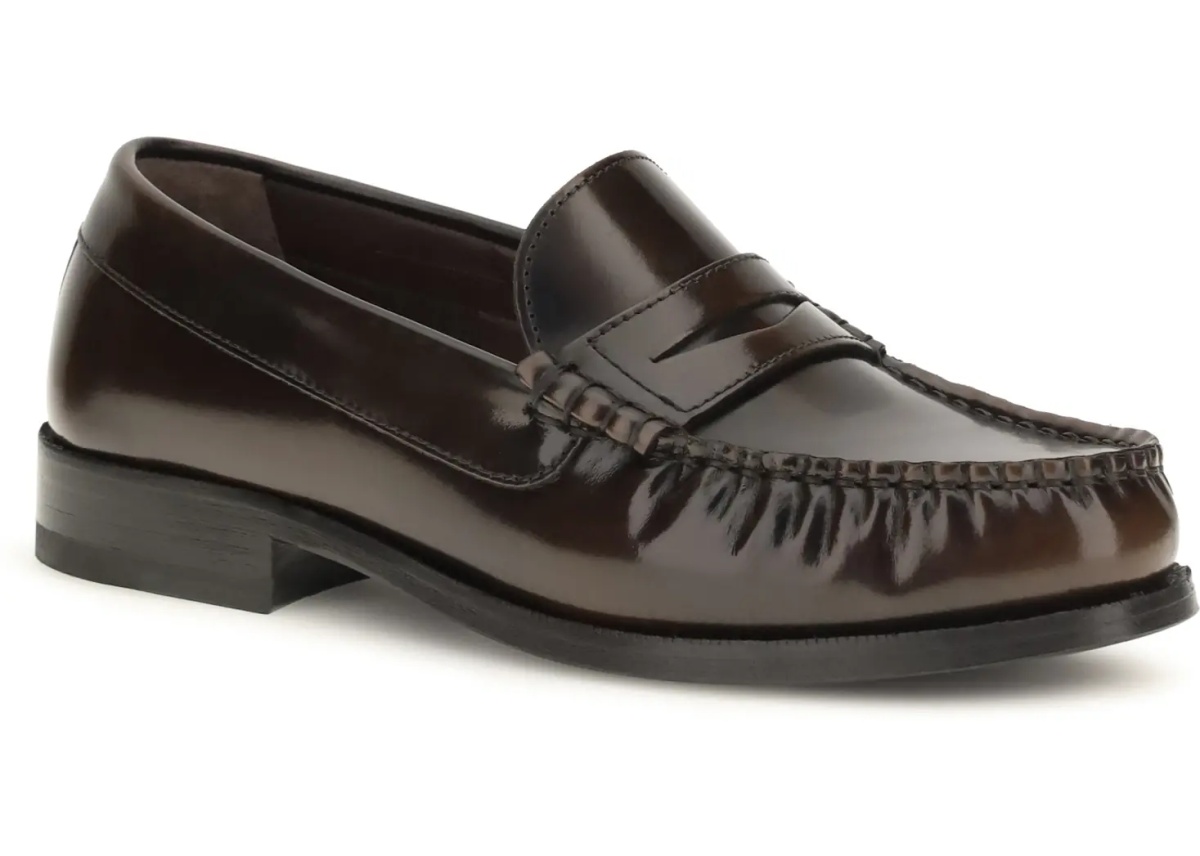 Mocasini Rivet Vintage brushed leather Loafers - Img 2