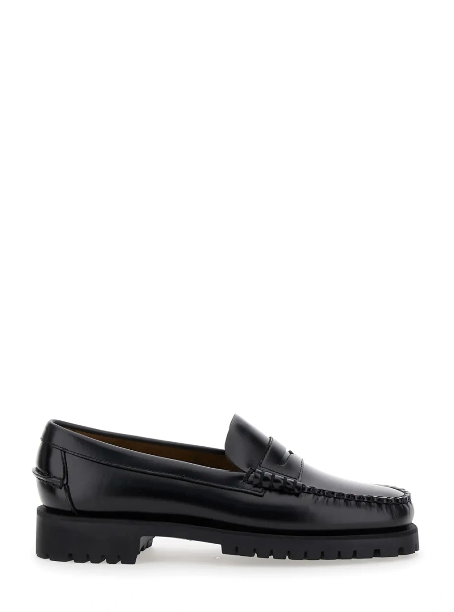 Mocasini Sebago negri din piele '7002IJ0902' - Img 4