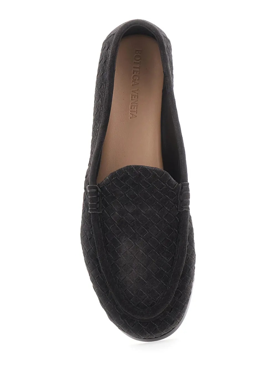 Mocasini SILENZIO LOAFER DESIGN INTRECCIIATO CAMOSCIO - Img 4