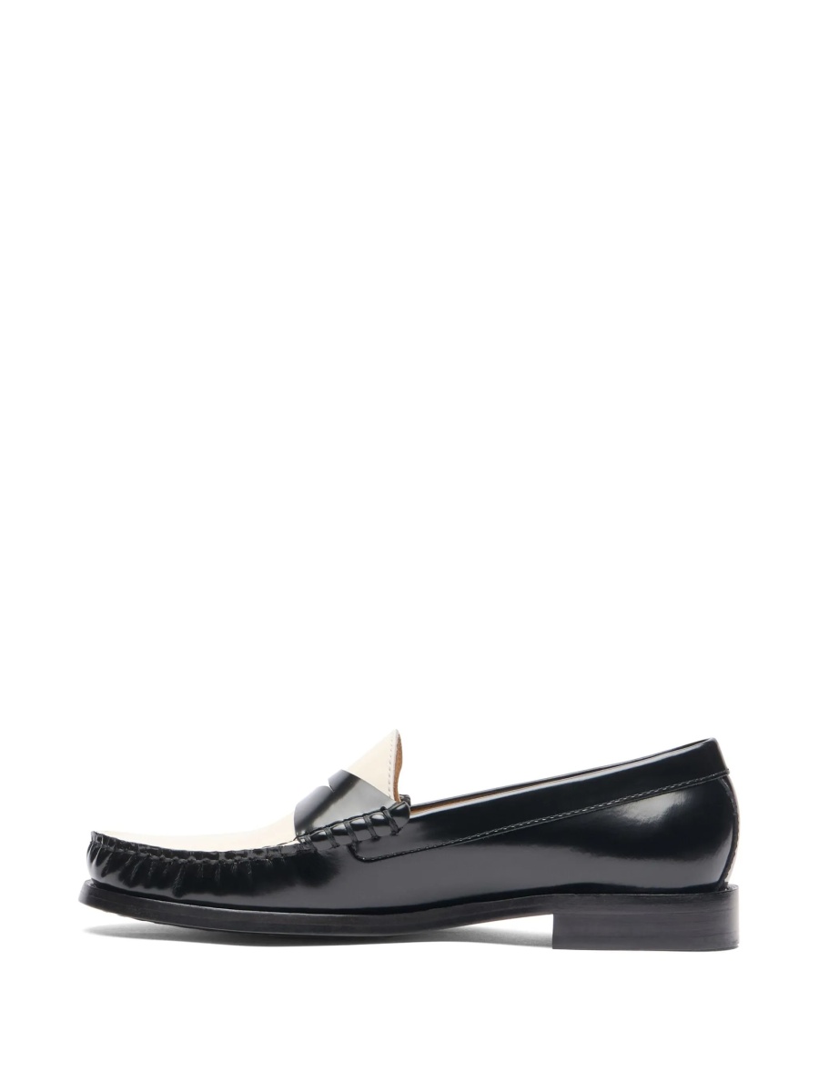 Mocasini Stuart Weitzman negri din piele - Img 3