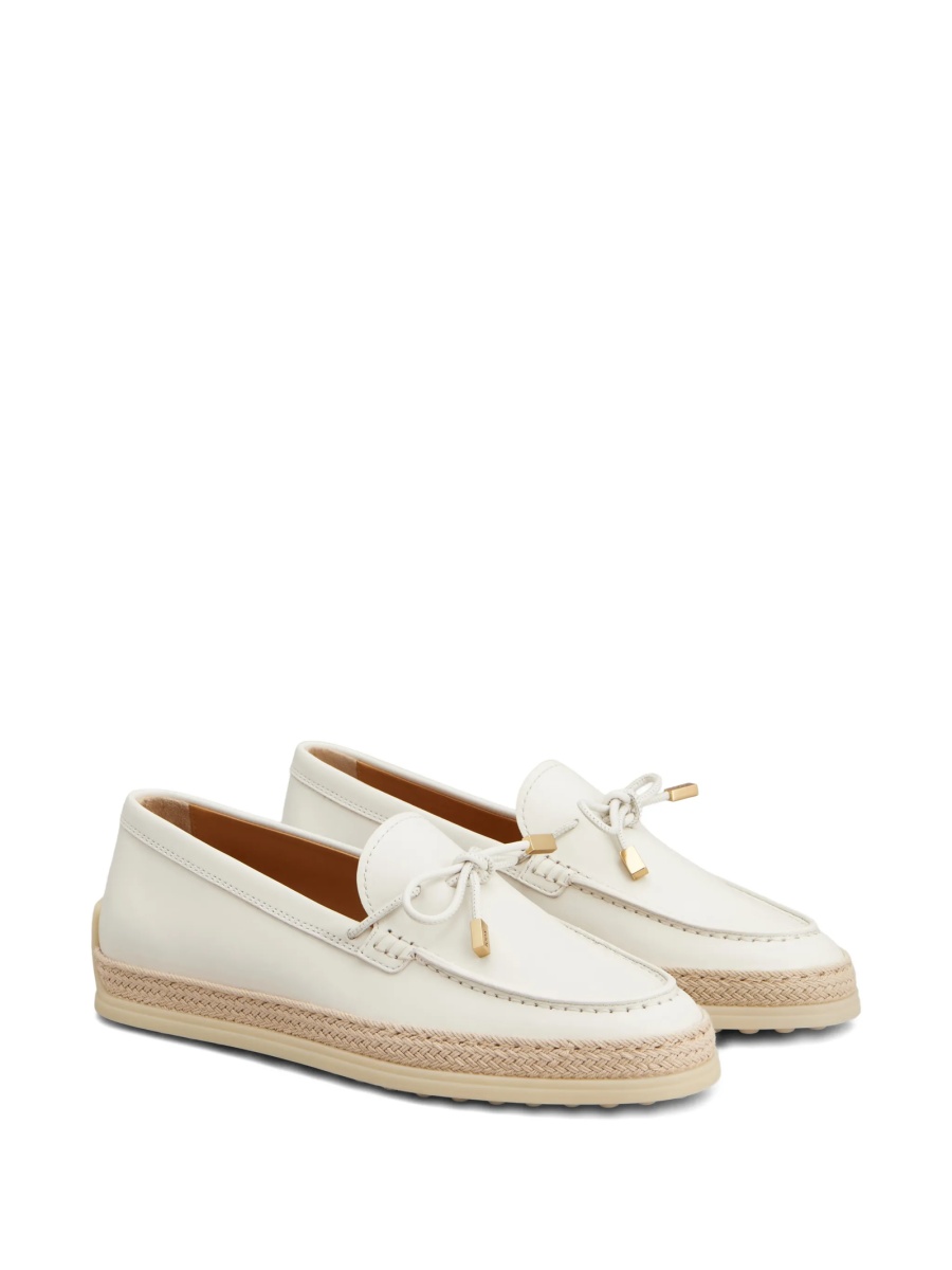 Mocasini TOD'S albi din piele - Img 2