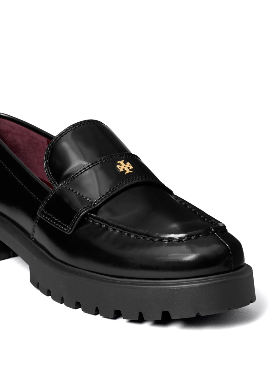 Mocasini Tory Burch negri din piele - Img 3