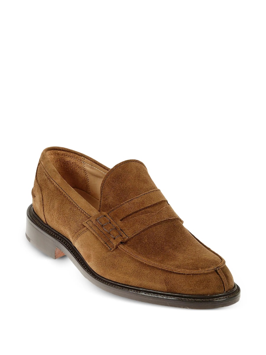 Mocasini TRICKER'S maro din piele intoarsa - Img 2