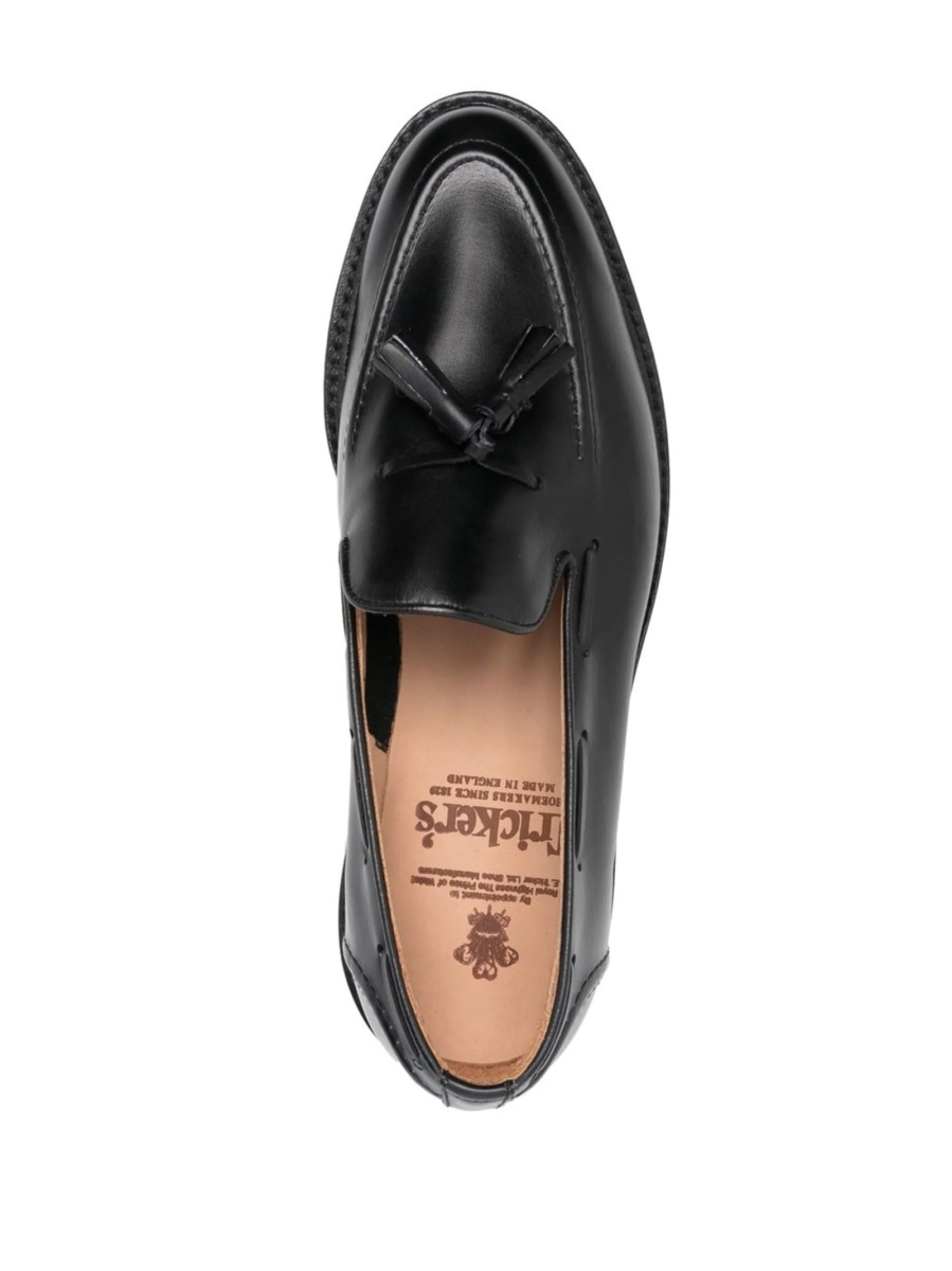 Mocasini TRICKER'S negri din piele - Img 4