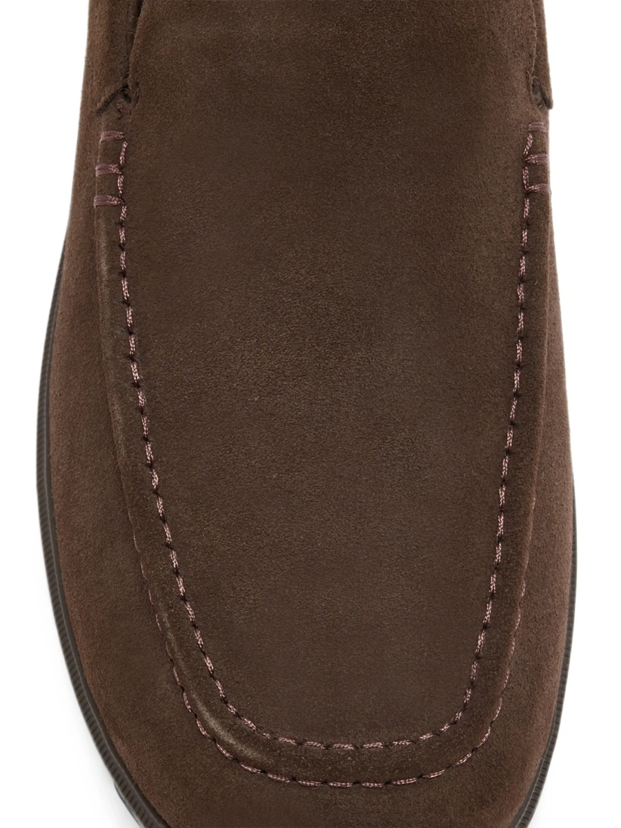 Mocasini UGG maro din piele intoarsa - Img 4