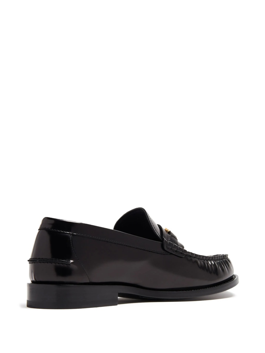 Mocasini Versace Medusa ’95 negri din piele - Img 3