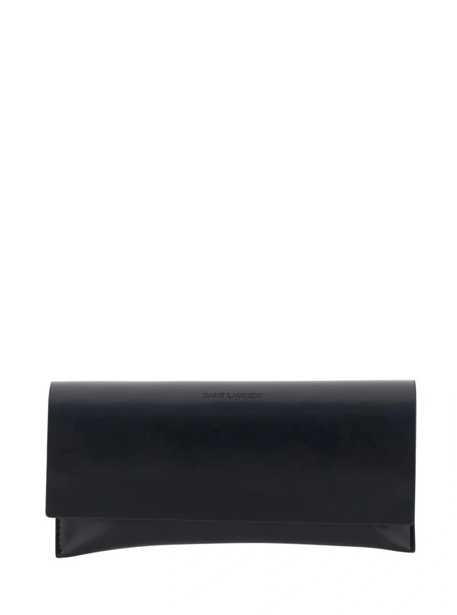 Ochelari de soare Saint Laurent negri din acetat 'SL 859' - Img 4