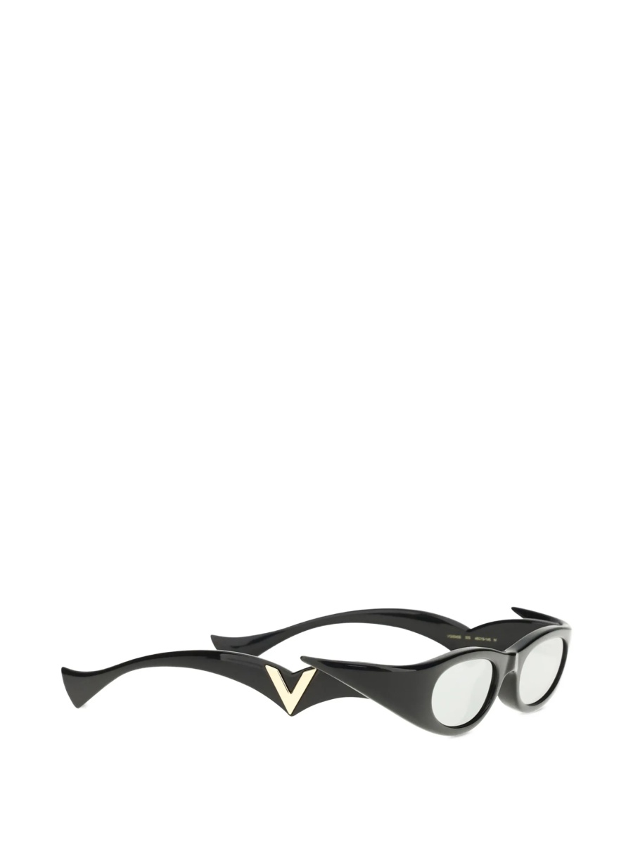 Ochelari de soare Valentino Garavani negri - Img 2