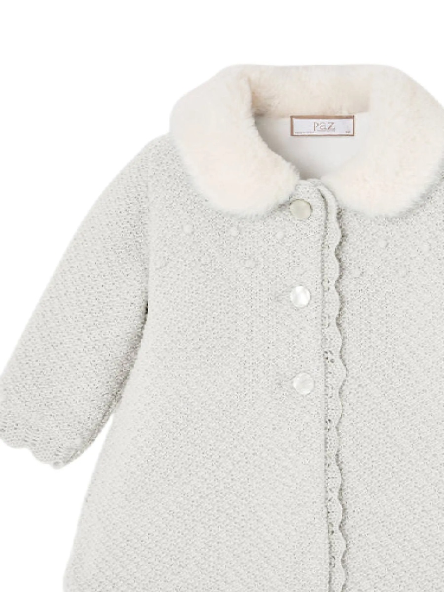 Paltoane KNIT NEWBORN COAT "LEIRA" - Img 2