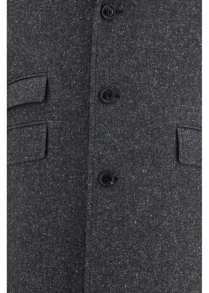 Paltoane Long single-breasted Coat - Img 3