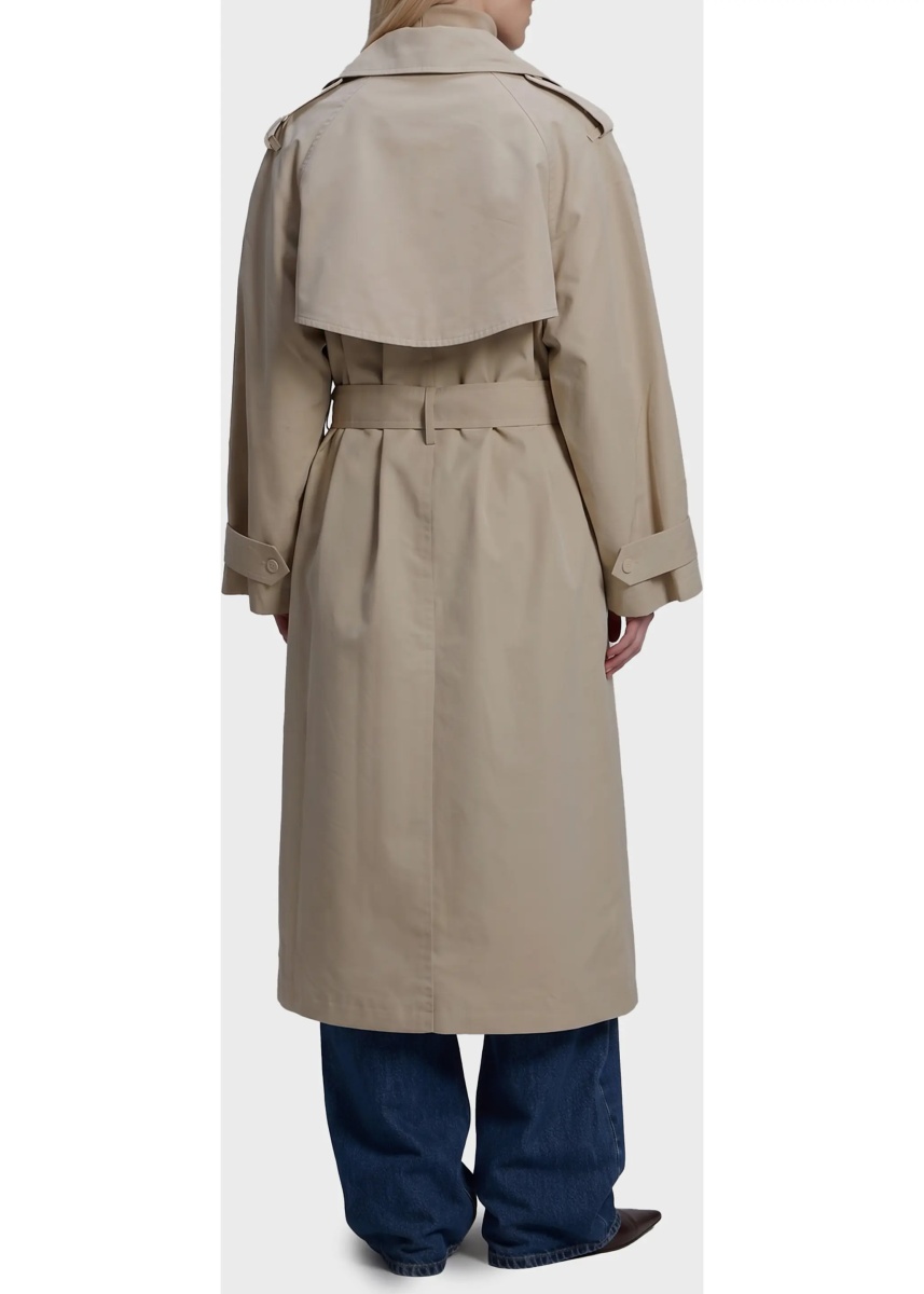 Paltoane Riva Cotton Trench Coat - Img 3