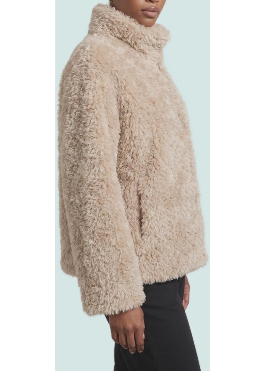 Paltoane Short Faux Fur Coat - Img 2