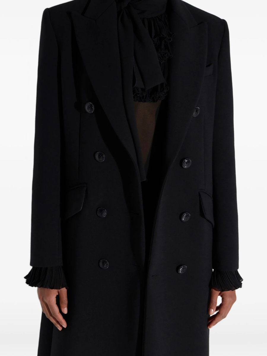 Palton Elisabetta Franchi negru - Img 5