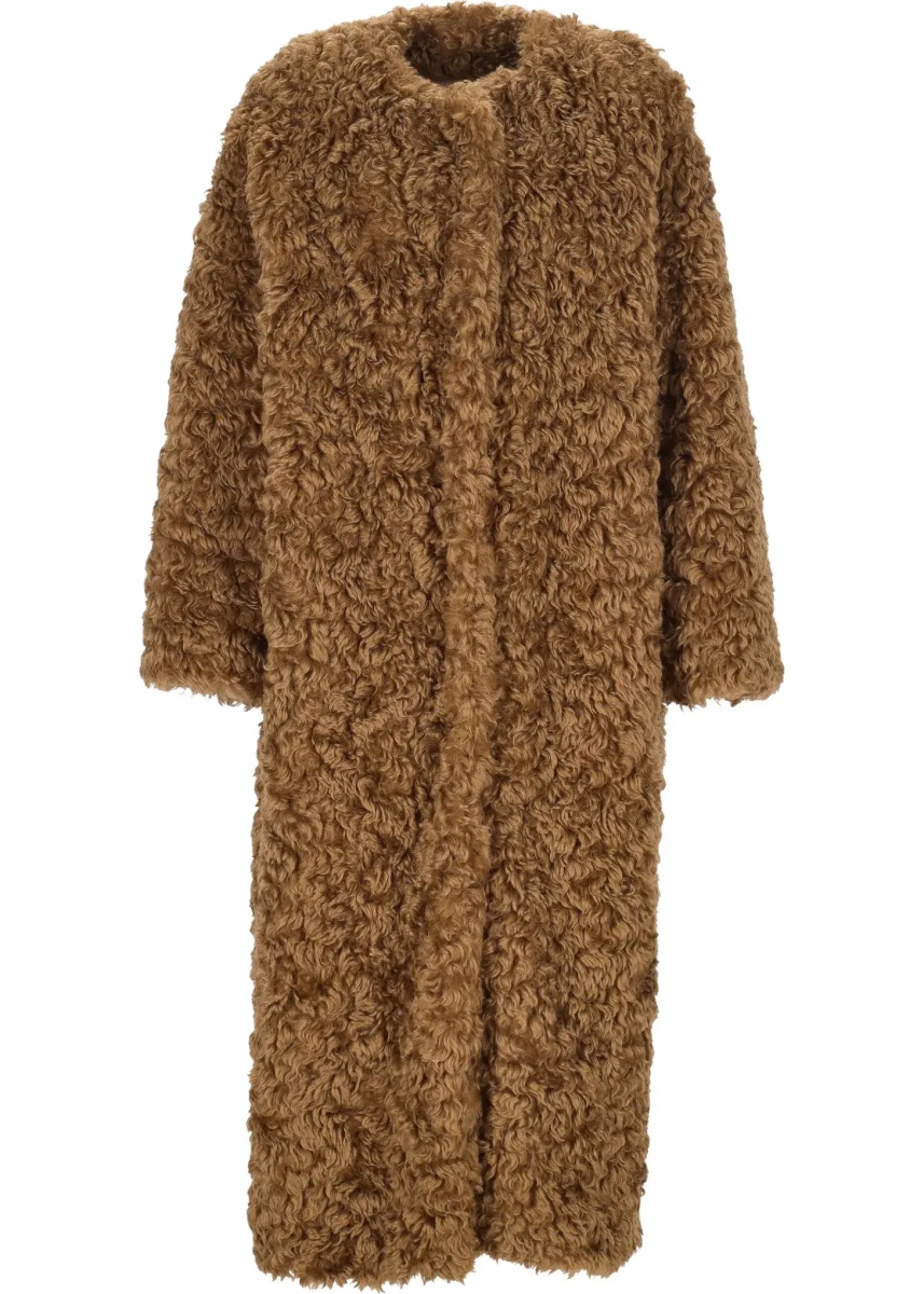 Palton Long plush Coat - Img 6
