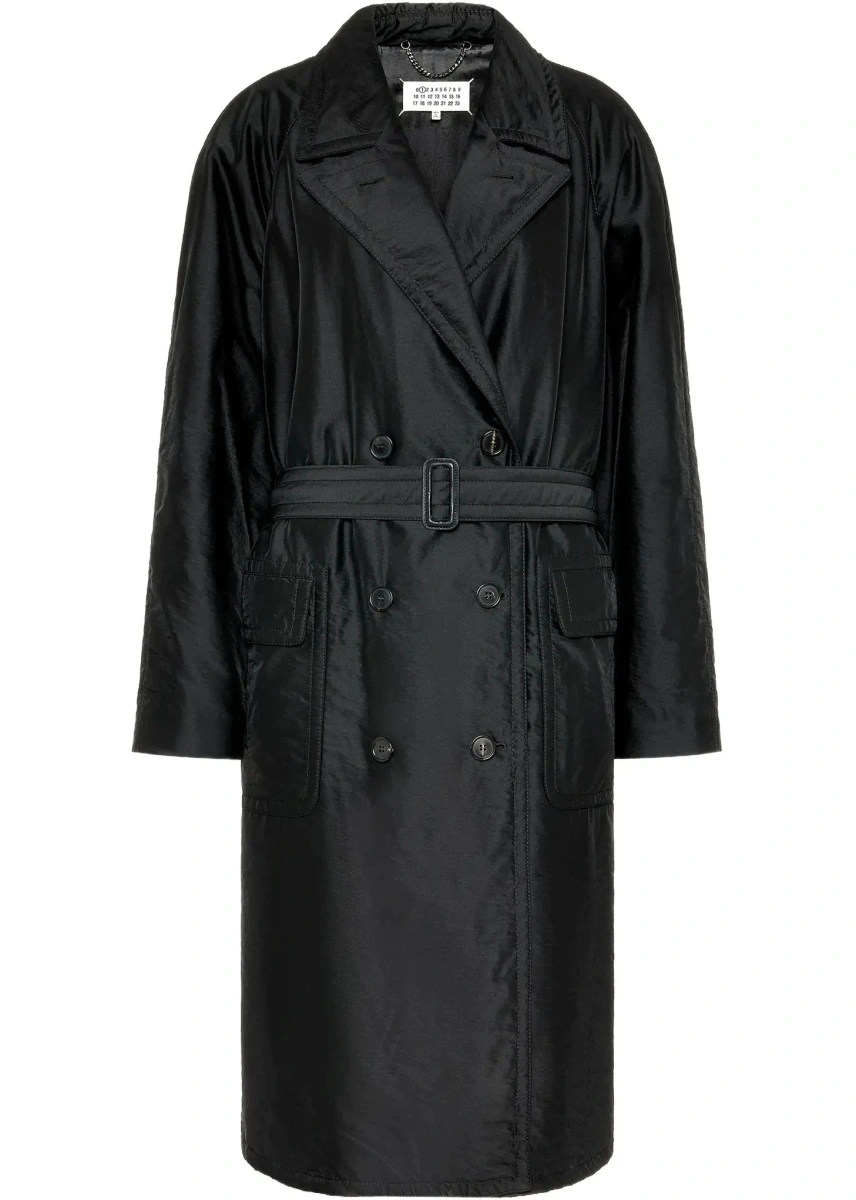 Palton Maison Margiela negru - Img 8