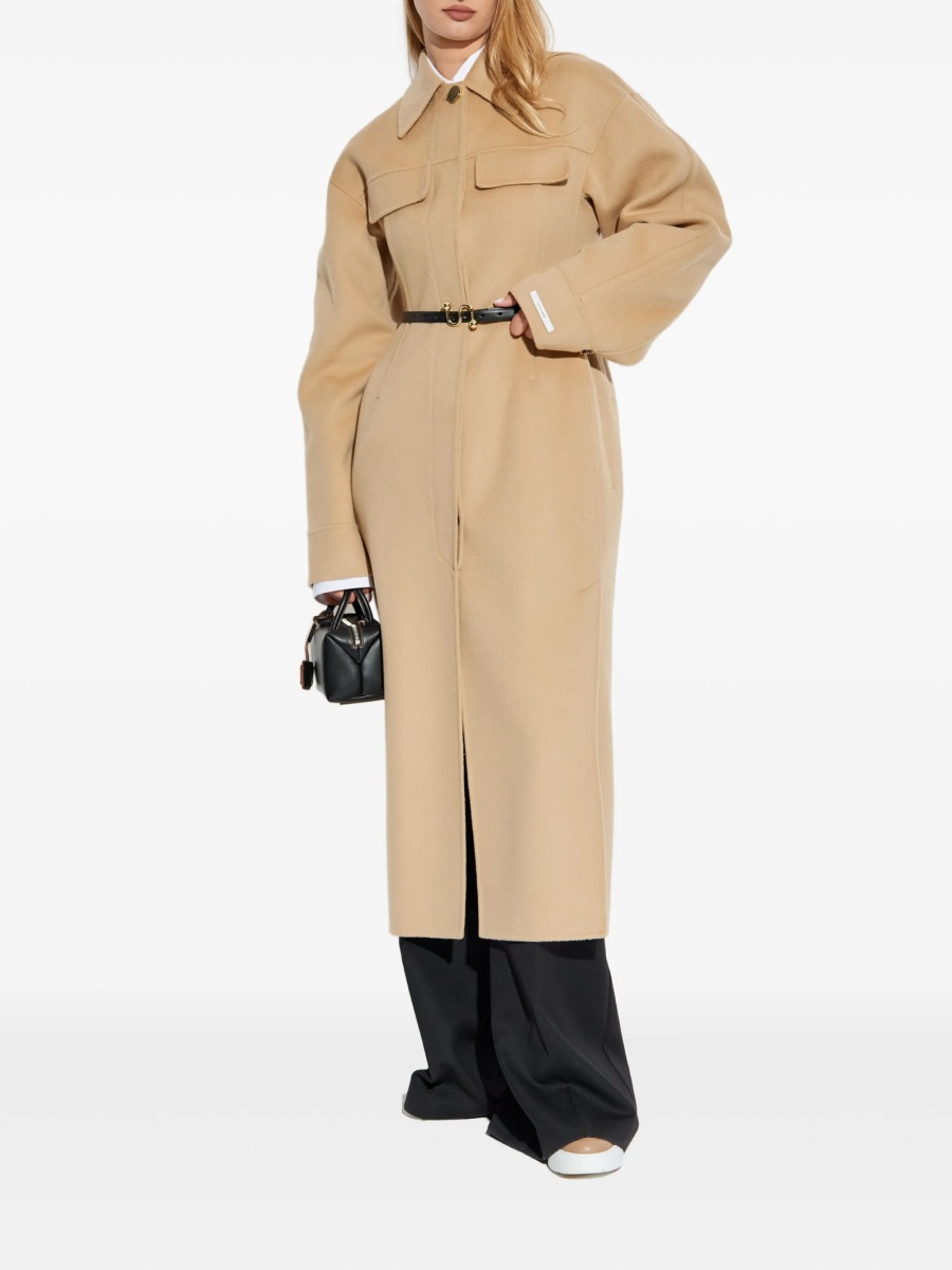 Palton SPORTMAX neutru - Img 2