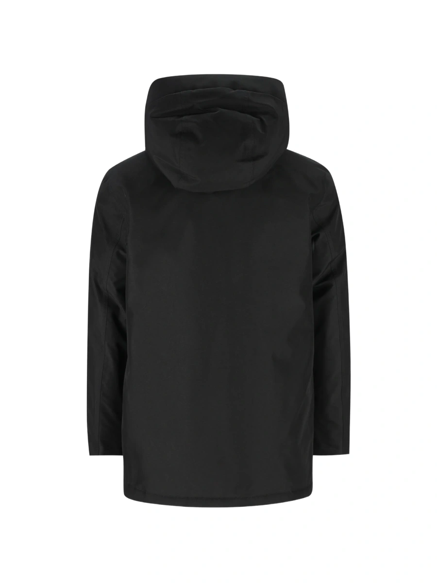 Palton Woolrich negru din polyester - Img 2