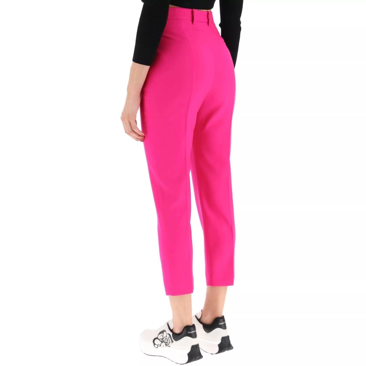 Pantaloni Alexander Mcqueen Classic Wool Trousers - Img 3