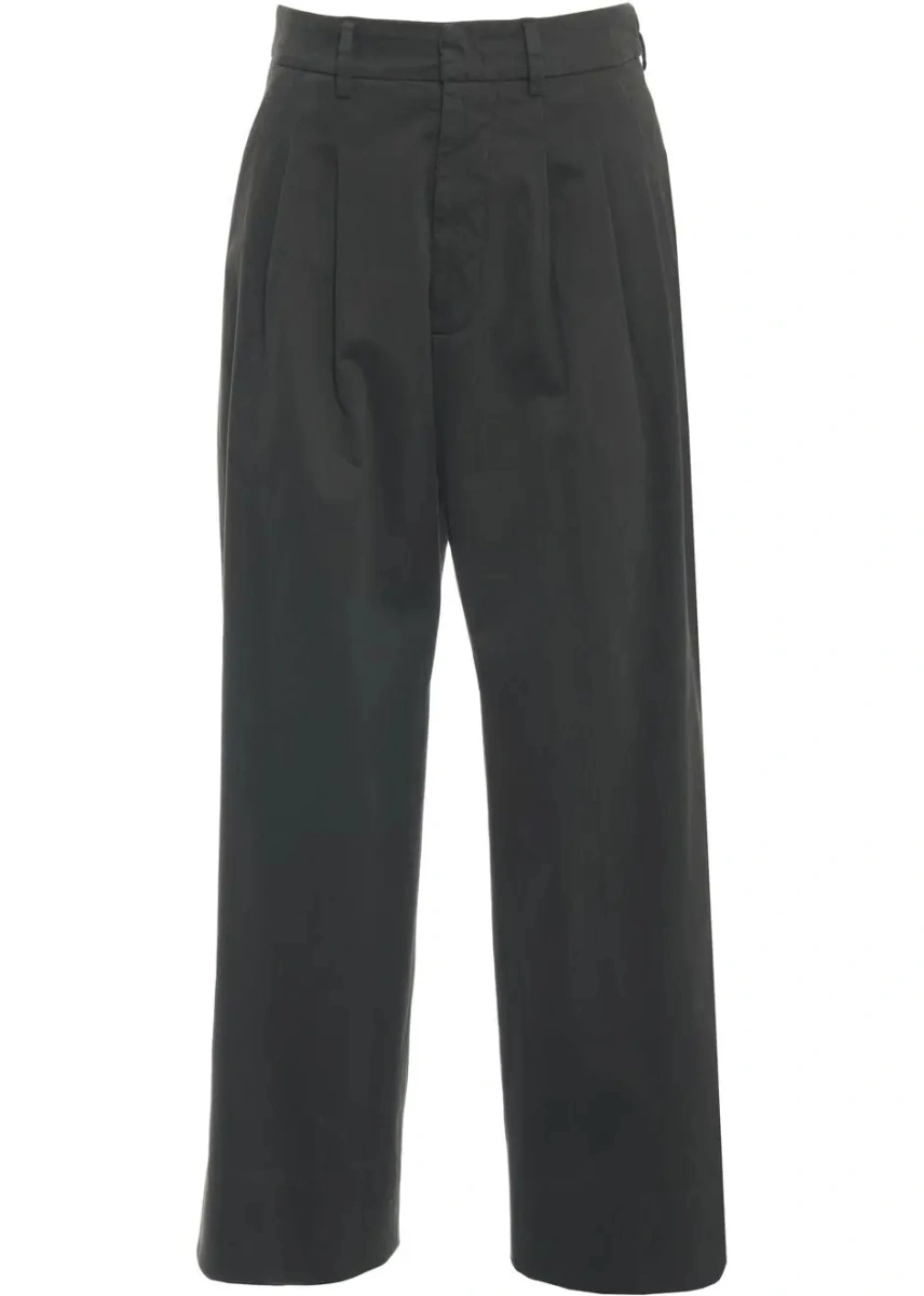 Pantaloni casual Dondup verzi - Img 2