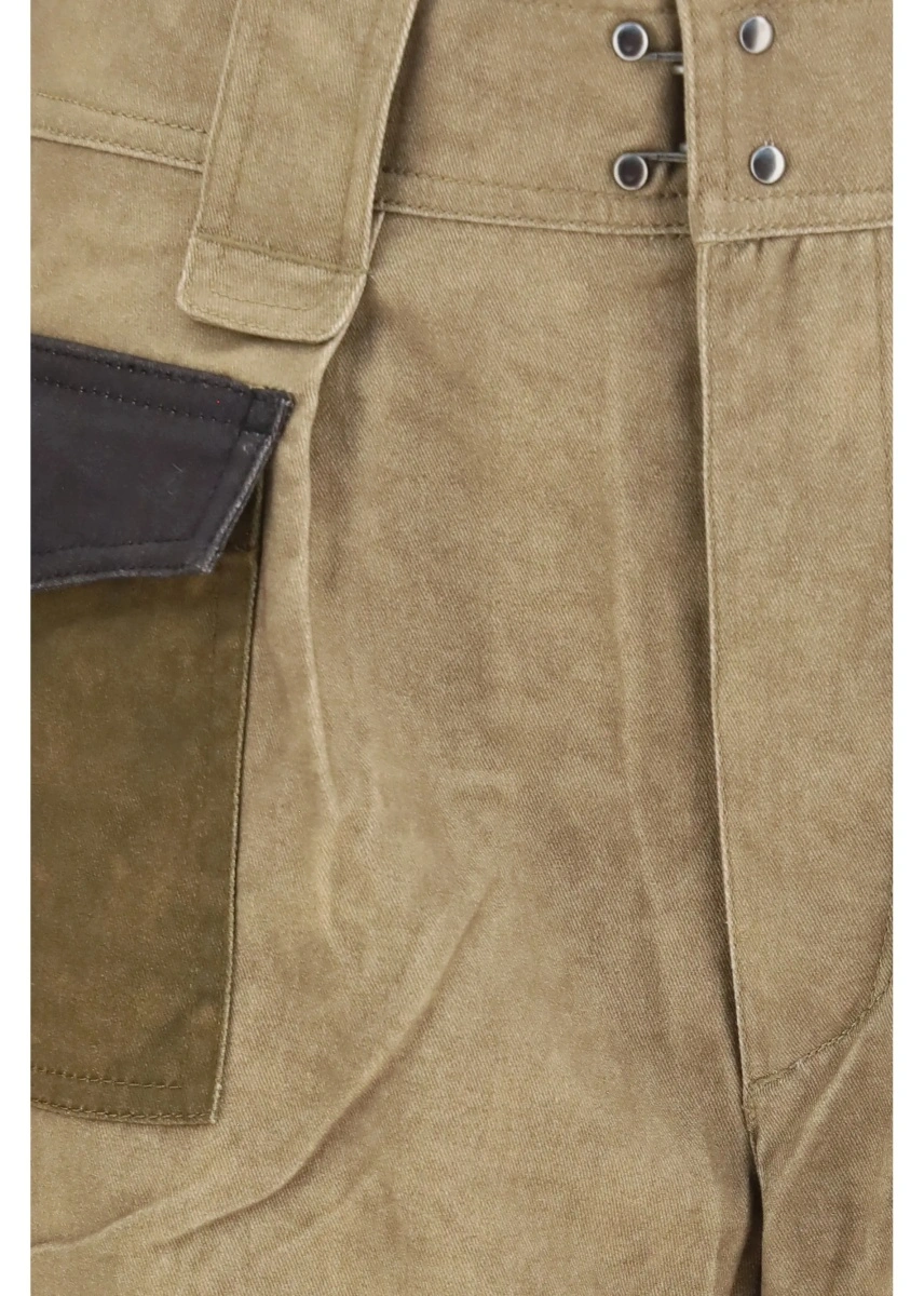 Pantaloni casual ISABEL MARANT ETOILE verzi - Img 3