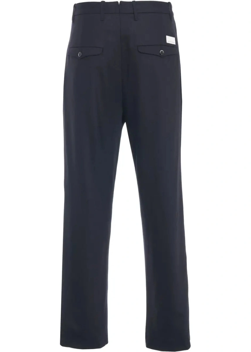 Pantaloni casual Nine in the morning albastri 'Kai' - Img 4
