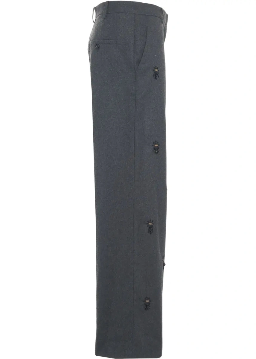 Pantaloni casual Otto d ame gri - Img 3