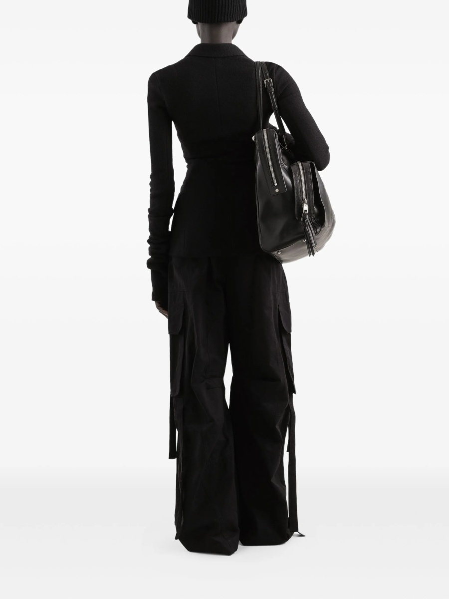 Pantaloni conici Dolce &amp; Gabbana negri - Img 3