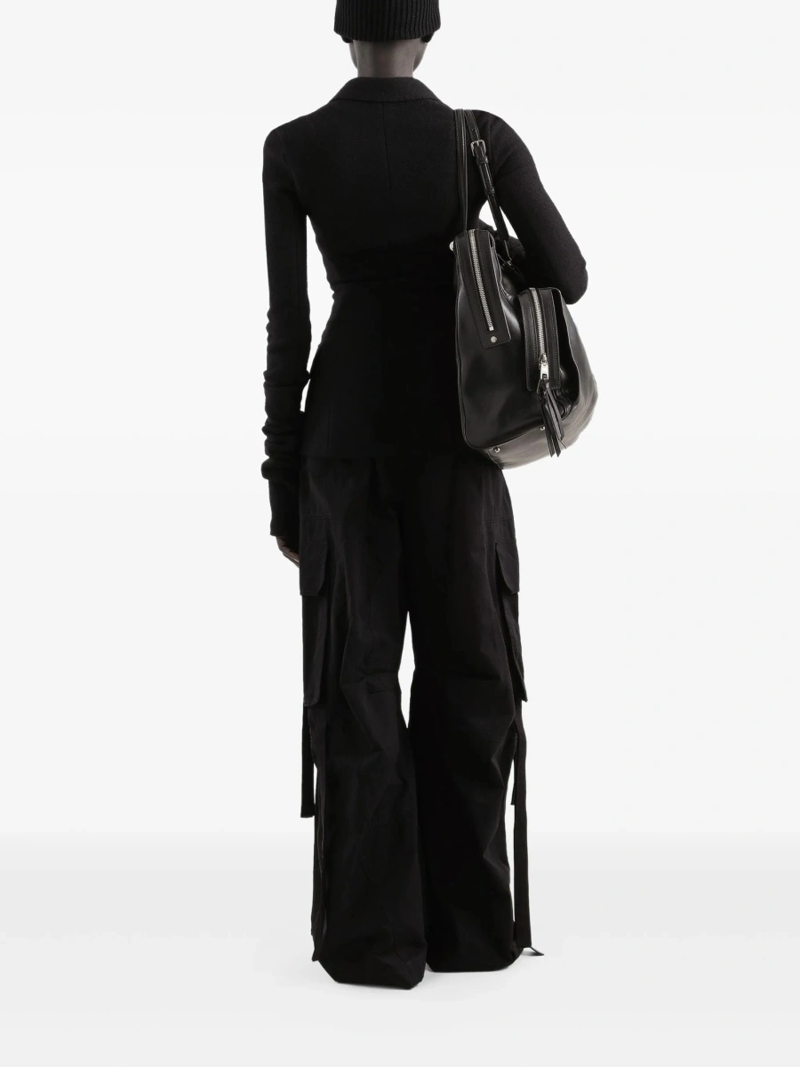 Pantaloni conici Dolce &amp; Gabbana negri - Img 3