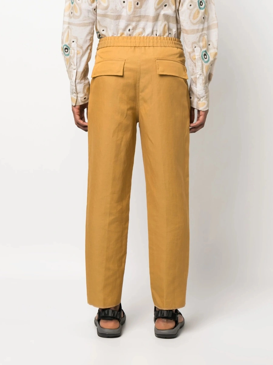 Pantaloni conici ETRO maro - Img 4