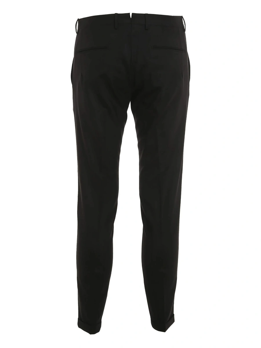 Pantaloni conici SANTANIELLO negri - Img 2