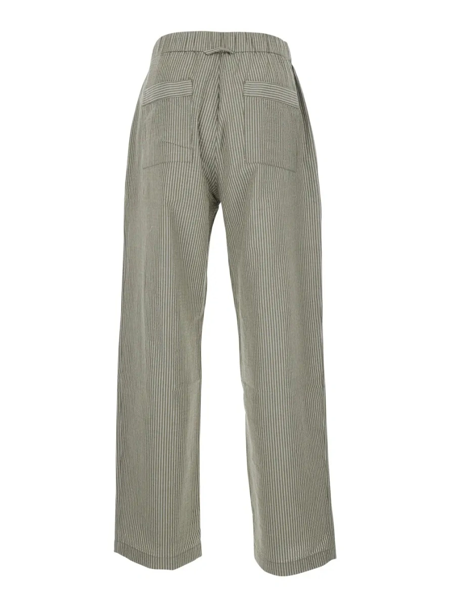 Pantaloni Coor verzi din bumbac - Img 2