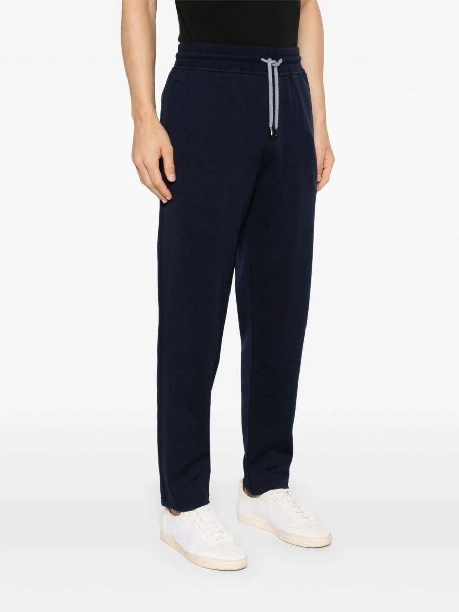 Pantaloni de trening Brunello Cucinelli albastri - Img 3