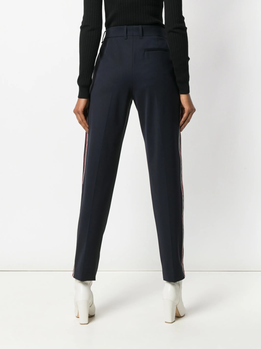 Pantaloni de trening Calvin Klein 205W39NYC albastri din lana si poliamida - Img 4
